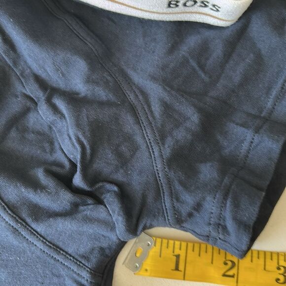 BOSS Men's Bold Logo Cotton Stretch Trunks, Navy, 2XL, NWOT - Picture 6 of 6